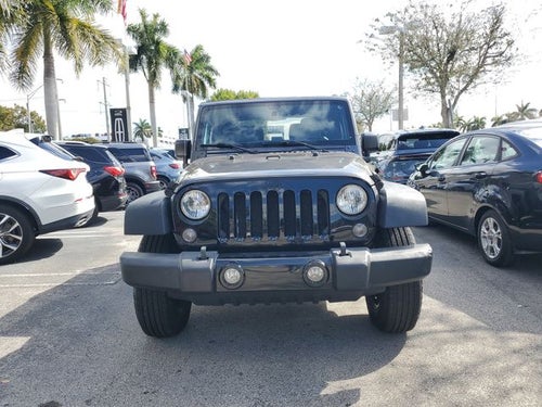 2017 Jeep Wrangler Willys Wheeler