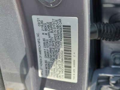 2021 Honda Accord Sport