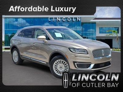 2019 Lincoln Nautilus Standard