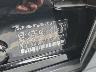 2025 Honda HR-V LX