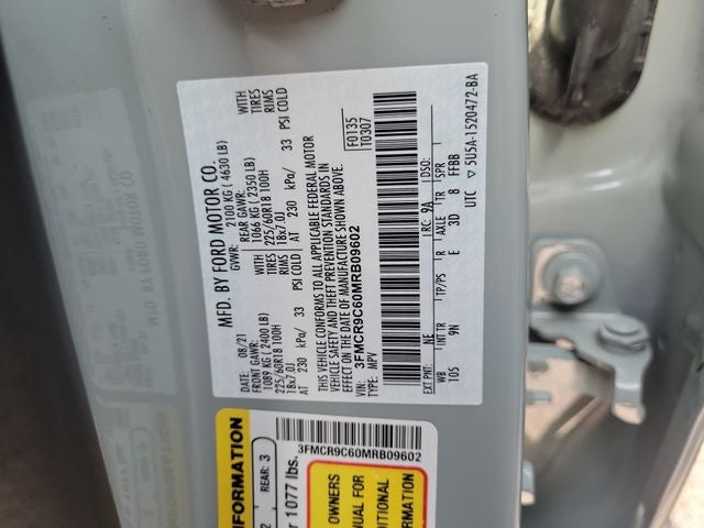 2021 Ford Bronco Sport Outer Banks